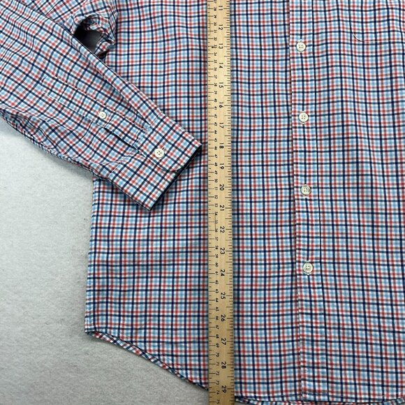 Vineyard Vines Button Down Shirt Medium Men's Slim Fit Tucker Shirt Plaid - Picture 4 of 10